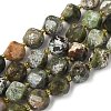 Natural Green Opal Beads Strands G-U023-A14-01-2