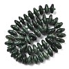 Natural Seraphinite Beads Strands G-A262-B02-01-3