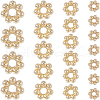 SUNNYCLUE 100Pcs 4 Styles 304 Stainless Steel Spacer Beads FIND-SC0011-22-1