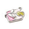 Alloy Enamel Pendants PALLOY-K020-20P-02-2