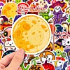 50Pcs Halloween Cartoon Paper Self-Adhesive Picture Stickers STIC-C010-26-2