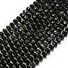 Natural Banded Agate Beads Strands G-P573-A15-01-2