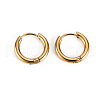 304 Stainless Steel Huggie Hoop Earrings STAS-S116-270G-1