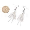Handmade Glass Seed Beads Dangle Earrings EJEW-MZ00447-5