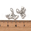 Brass Micro Pave Cubic Zirconia Pendants KK-P308-38P-3