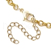 Round Glass & Acrylic Beaded Bracelets BJEW-JB10695-4
