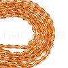 Glass Beads Strands GLAA-R026-8x4mm-09-4