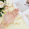 SUPERFINDINGS Bowknot Alloy Herringbone Chain Jewelry Kit for Women DIY-FH0006-56G-3