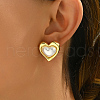 Fashionable French Style Stainless Steel Stud Earrings YF2123-1-3