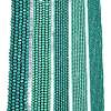 Electroplate Opaque Solid Color Glass Beads Strands EGLA-A044-P8mm-L31-2