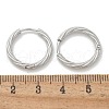 304 Stainless Steel Twist Hoop Earrings for Women EJEW-A130-02C-P-3