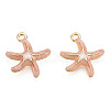 Alloy Enamel Pendants X-ENAM-T009-60D-RS-2