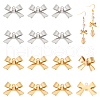 Unicraftale 40Pcs 2 Colors Ion Plating(IP) 304 Stainless Steel Pendants STAS-UN0060-44-1