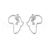 Non-Tarnish 201 Stainless Steel Pendants STAS-T063-164P-3