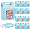 Paper Gift Storage Boxes with Visible Window CON-WH0110-003B-01-1