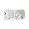 304 Stainless Steel Pendants STAS-B032-12P-2