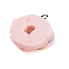 Opaque Resin Imitation Food Pendants CRES-M027-01C-2