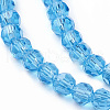 Glass Beads Strands EGLA-J042-4mm-07-3