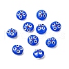 Handmade Lampwork Enamel Beads LAMP-S079-01F-1