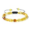 Bohemian Style Natural Banded Agate/Striped Adjustable Braided Bracelets for Women JX4238-4-1
