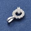 925 Sterling Silver with Cubic Zirconia Charms STER-Q004-01Q-S-2