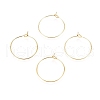 Ion Plating(IP) 316L Surgical Stainless Steel Hoop Earring Findings X-STAS-D164-06G-1