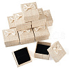 Square Cardboard Paper Ring Gift Storage Boxes CON-TAC0001-17F-1