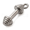 304 Stainless Steel Pendants STAS-M070-18P-2