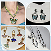   20Pcs 10 Styles Insect Series Alloy Enamel Pendants ENAM-PH0002-83-6