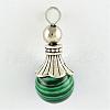 Malachite Pendants G-Q459-02G-1