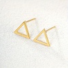 Fashionable Casual Triangle Stud Earrings for Women IF7998-1