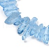 Natural Quartz Crystal Points Beads Strands G-K181-B06-01-3