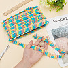 Colorful Polyester Tassel Fringe Trimming OCOR-WH0003-040-3