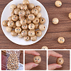 Gorgecraft 60Pcs Unfinished Natural Wood Beads WOOD-GF0002-21B-6