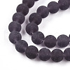 Transparent Glass Beads Strands GLAA-T032-T8mm-MD03-3