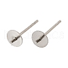 304 Stainless Steel Stud Earring Findings STAS-D370-02P-02-1