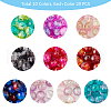Transparent Crackle Glass Beads CCG-PH0003-09A-3