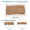 GOMAKERER 10M Braided Burlap Ribbon OCOR-GO0001-16E-2