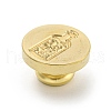 Wax Seal Brass Stamp Head AJEW-G056-01A-3