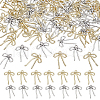 HOBBIESAY 100Pcs 2 Colors Tibetan Style Alloy Pendants FIND-HY0004-01-1