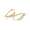 Brass Earring Hooks KK-A236-13G-2