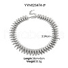Stainless Steel Chain Bracelets & Necklaces Sets for Women UD3084-1-2