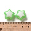 Imitation Jelly Transparent Acrylic Beads SACR-R741-03C-3