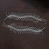 Glow in The Dark Plastic Centipedes LUMI-PW0001-169A-1