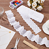 15 Yards Cotton Embroidery Hollow Flower Lace Trim OCOR-WH0003-047B-5