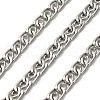 304 Stainless Steel Curb Chains CHS-A016-44P-A-1
