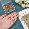   200Pcs 2 Colors Tibetan Style Alloy Beads FIND-PH0021-70-3