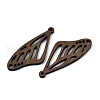 Walnut Wood Pendants WOOD-A025-01B-2