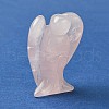 Angel Natural Rose Quartz Home Display Decorations DJEW-YW0001-05B-2