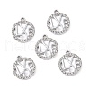 Alloy Crystal Rhinestone Pendants ALRI-C008-21P-2